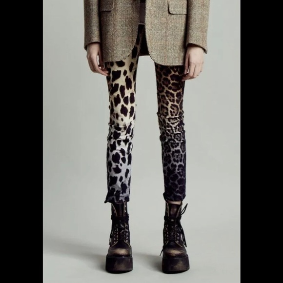 R13 Alison Skinny Leopard Jeans. SIZE 27. - Picture 1 of 11